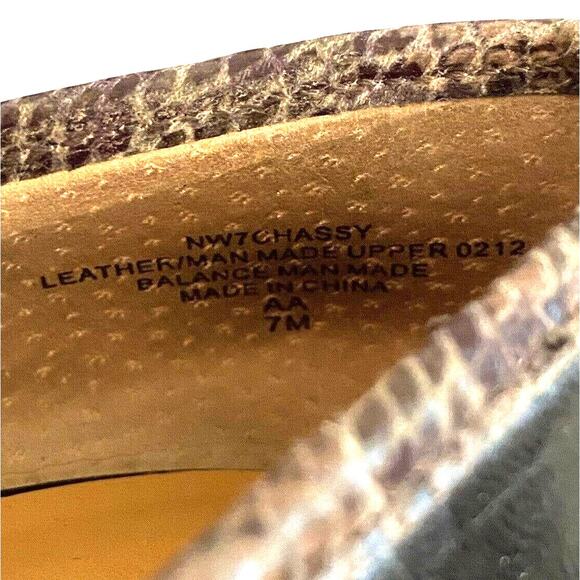 Nine West Peep Toe High Heel Pumps Platforms Shoes - Picture 7 of 8